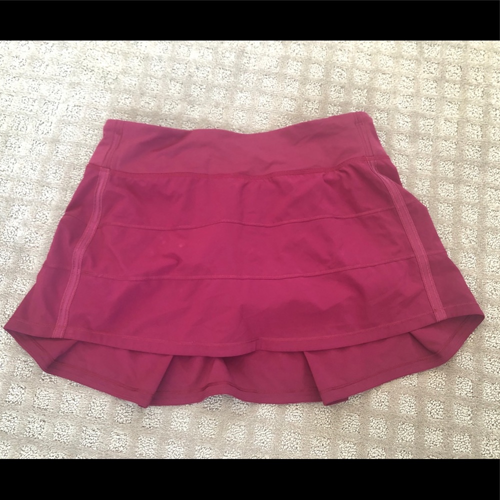 Lululemon Red Skirt SZ 6–Not For Sale!!!